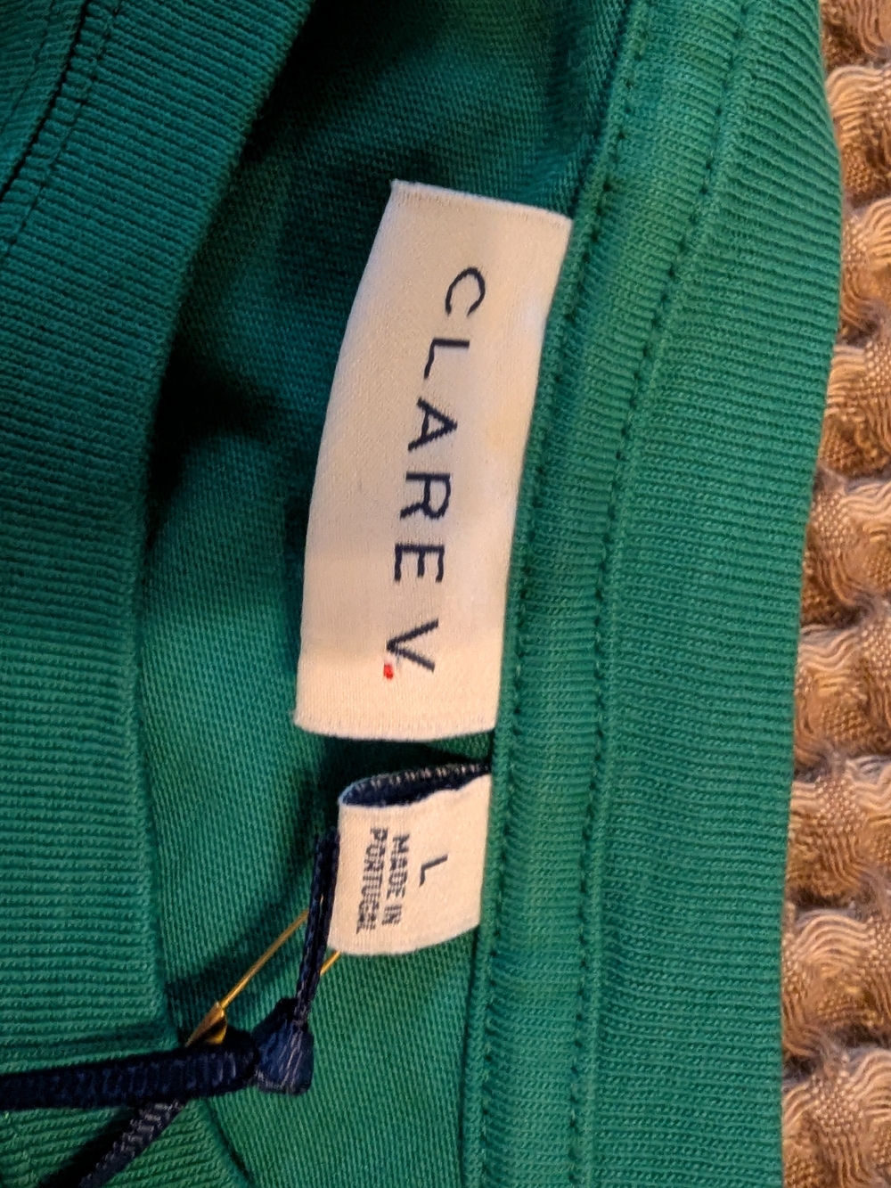Clare V 'OUI' Original T-Shirt - Picture 9 of 11